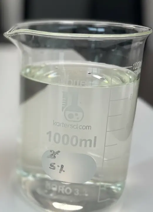 Treated clean water